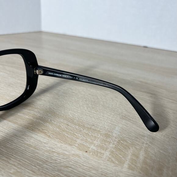 Dolce & Gabbana DD8075 501/T3 Black Oversized Sunglasses 58-16-135 FRAMES ONLY main image 9